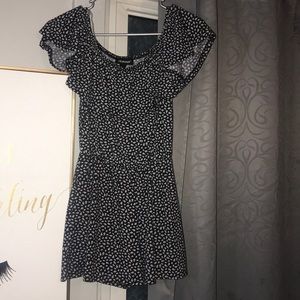 Off the shoulder romper